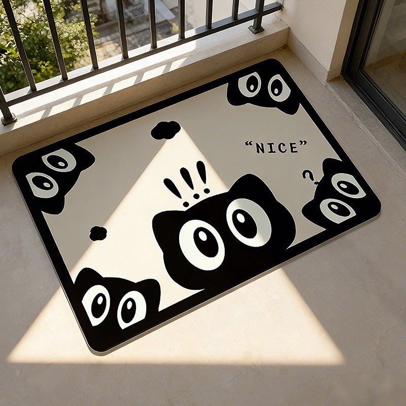 Decorative Bathroom Mat Bowlift