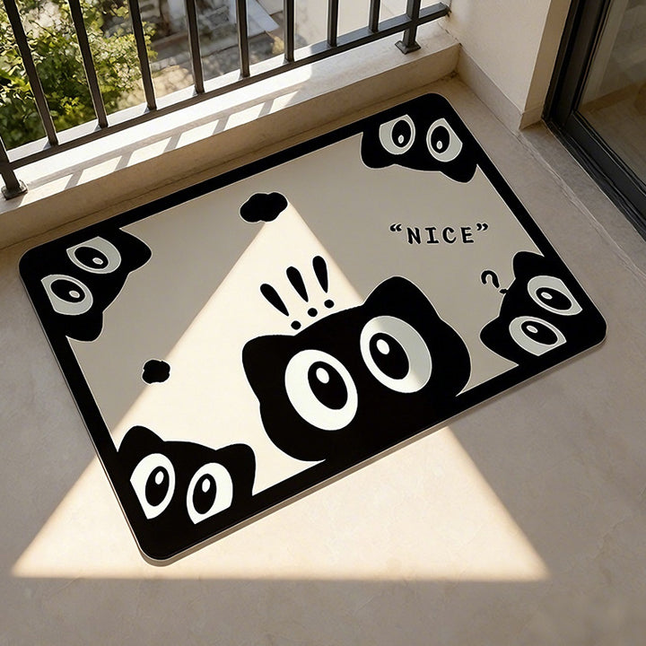 Decorative Bathroom Mat Bowlift
