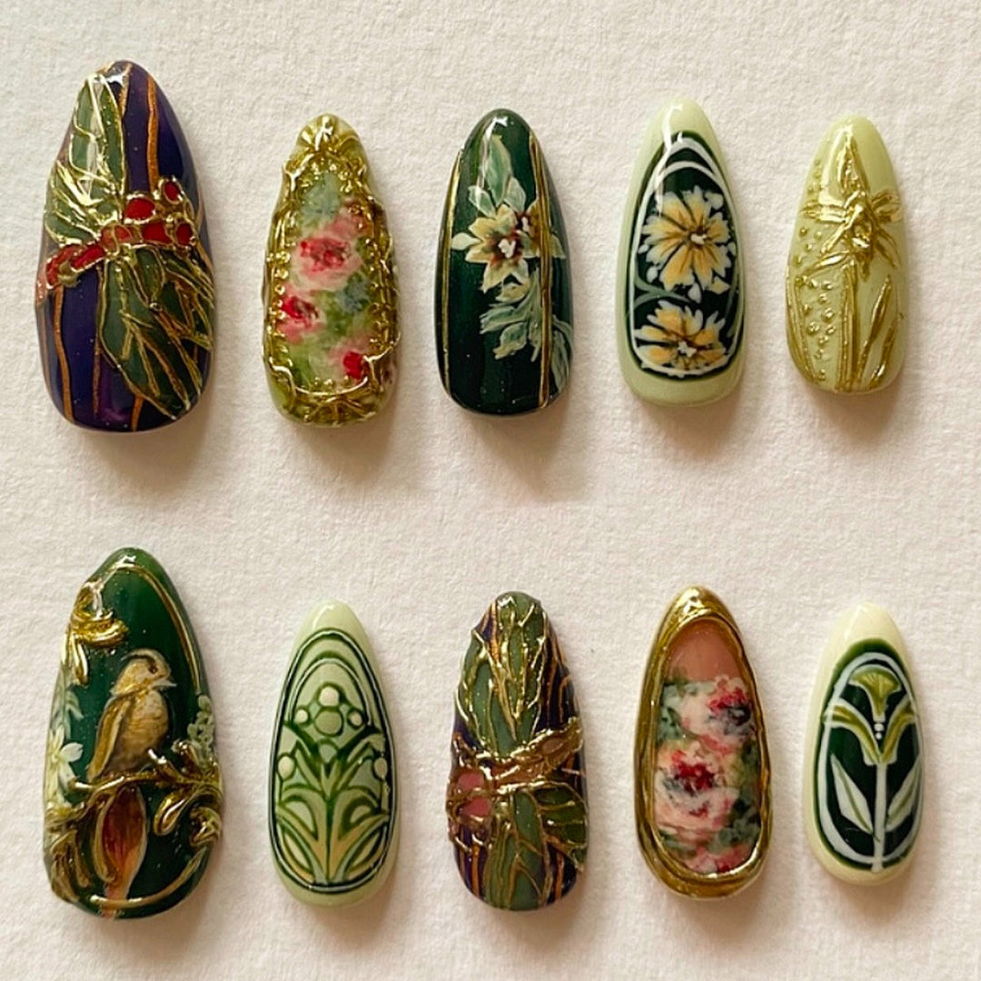 Elegant Artistic Nail Art Set Bowlift