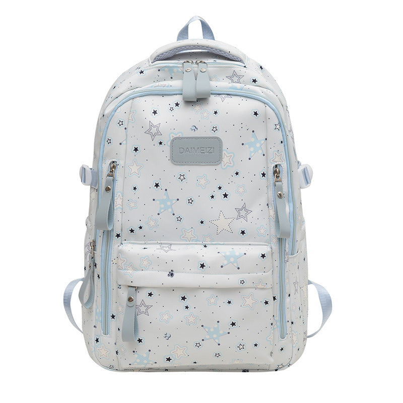 Starry Pattern Casual Backpack