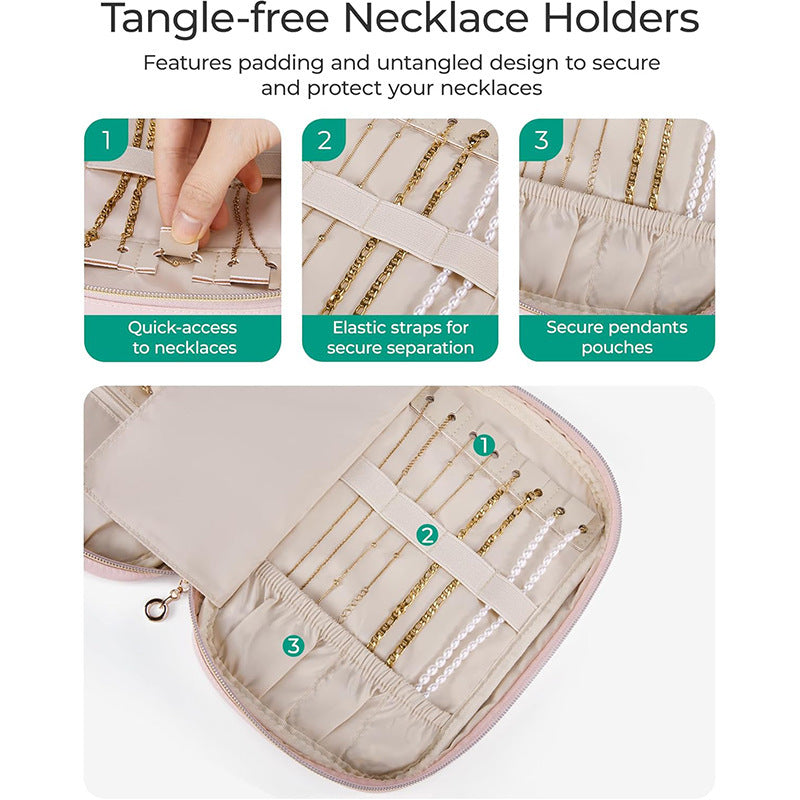 Stylish Jewelry Organizer Bag Bowlift