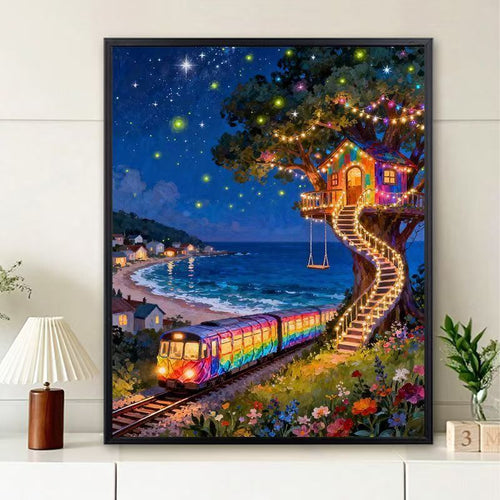 Vibrant Scenic Sunset Wall Art Bowlift