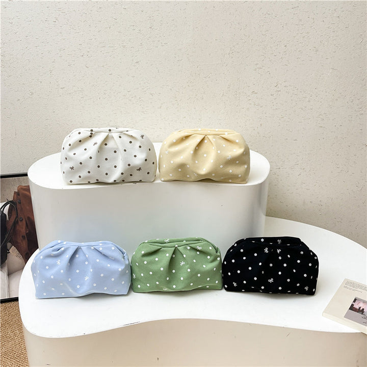 WoPolka Dot Patterned Cosmetic Bag Bowlift