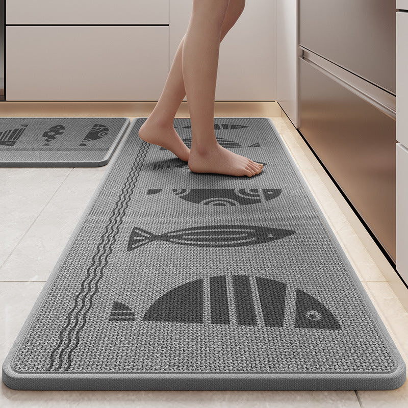Decorative Anti-Fatigue Kitchen Mat Bowlift