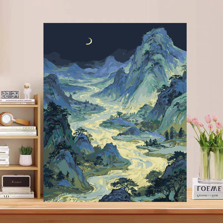 Majestic Landscape Canvas Art Print Bowlift