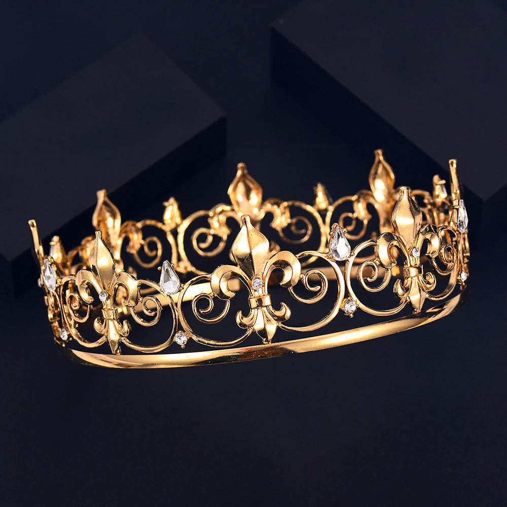 Ladies Filigree Crown with Noble Embellishments Bowlift