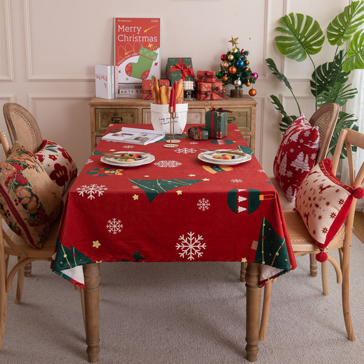Festive Christmas Tablecloth