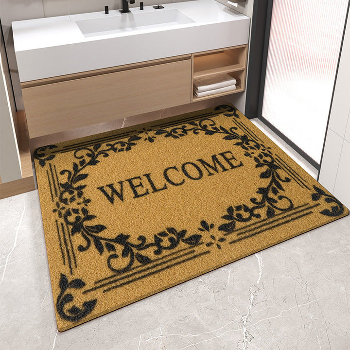 Decorative Stripe Pattern Bath Mat Bowlift