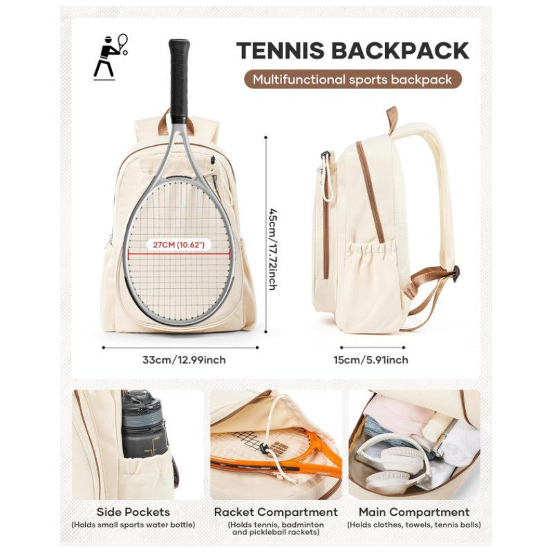 Sporty Tennis Backpack Bowlift