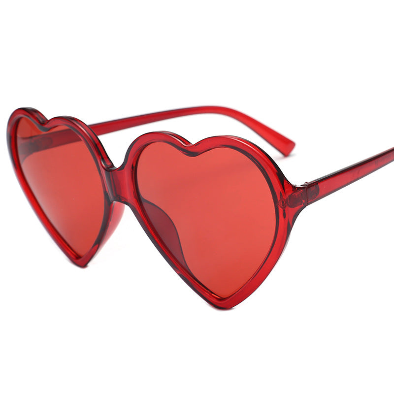 Women Heart Shaped Sunglasses with Stylish Frame Bowlift