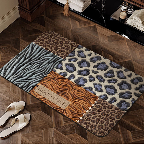 Decorative Multicolor Bath Mat