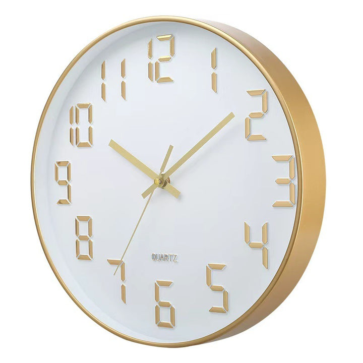 Wall clocks in minimalist style Bowlift