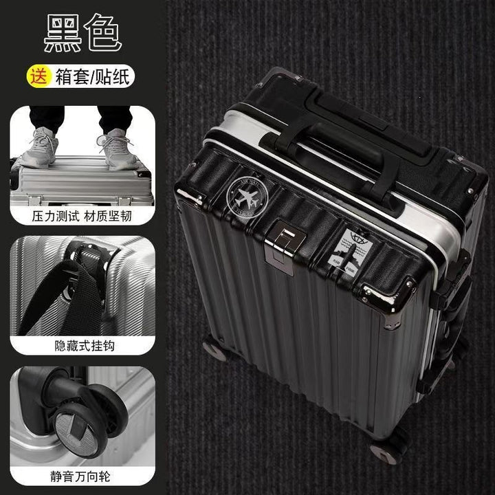 Hard-shell travel suitcase with spacious interior and high-quality rolling system Bowlift