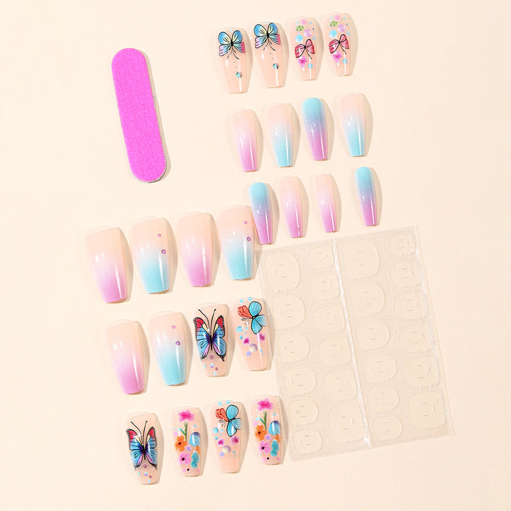 Artistic Butterfly Nail Decoration Set Bowlift