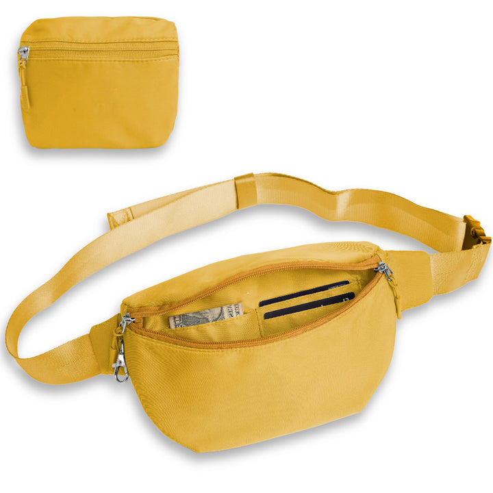 Unisex practical waist bag with multiple compartments Bowlift