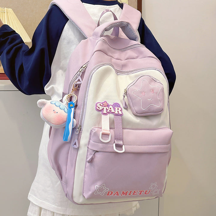 Fun Graphic Printed Backpack Bowlift