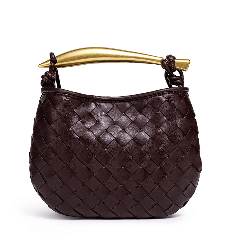 Stylish Woven Handbag Bowlift