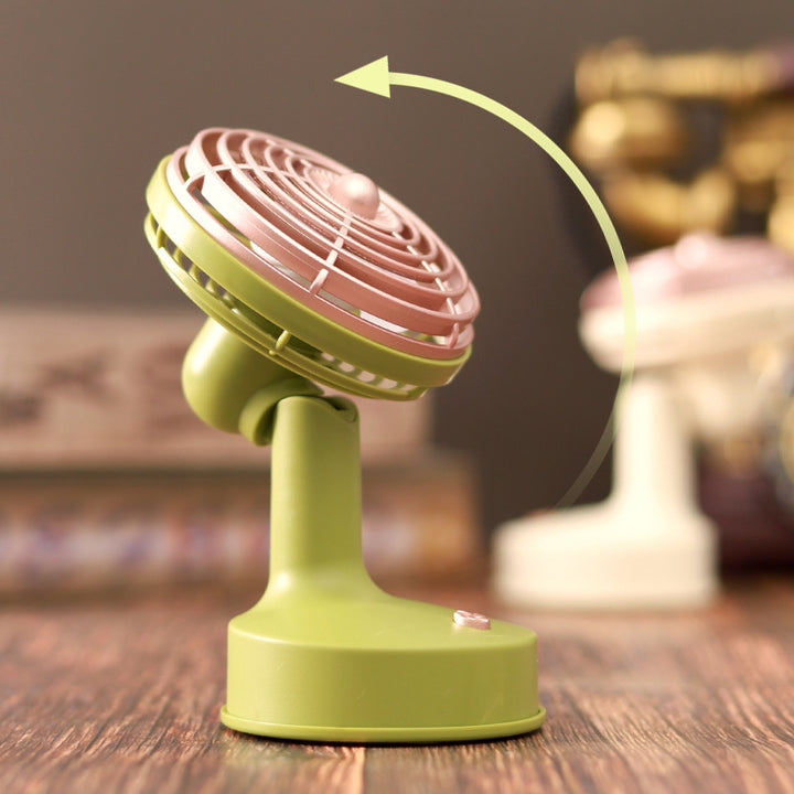 Unisex nan compact portable USB rechargeable mini desk fan with adjustable tilt Bowlift