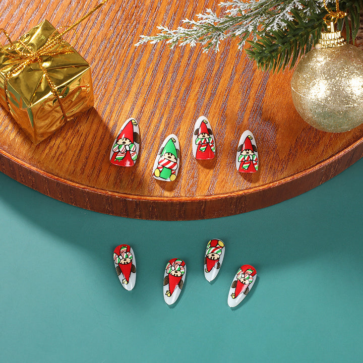 Creative Christmas Nail Art Bowlift