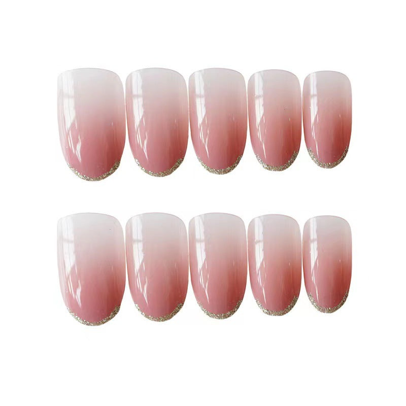 Elegant Ombre French Tip Nail Extensions Bowlift