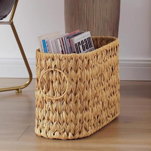 Practical Storage Basket Made of Natural Materials Bowlift