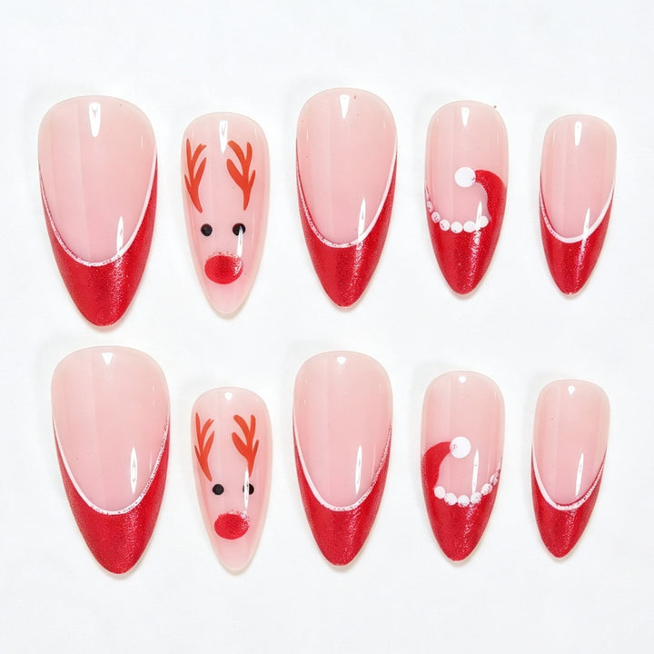 Creative Holiday-Themed Nail Art Set Bowlift