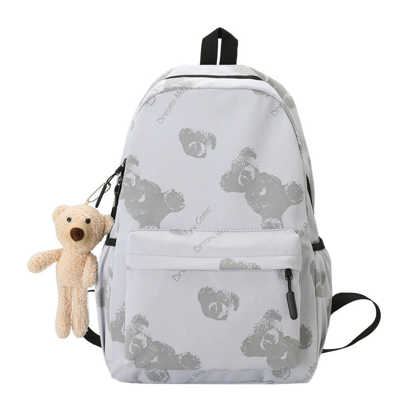 Urban leisure backpack with unique animal motif Bowlift
