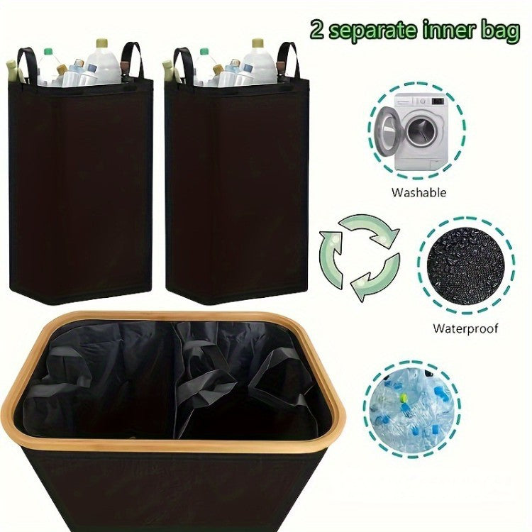 Recycling and waste separation container Bowlift
