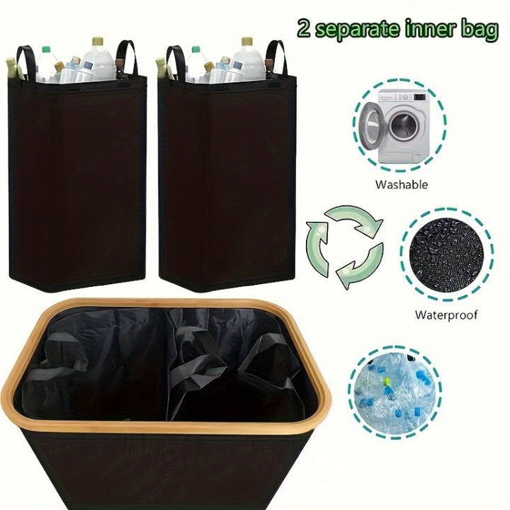 Recycling and waste separation container Bowlift