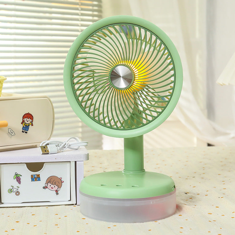 Ladies Portable Table Fan with Stylish and Flexible Design Bowlift