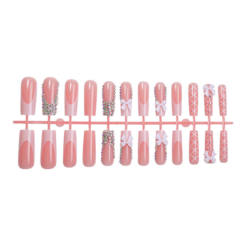 Decorative Press-On Nail Art Set Bowlift