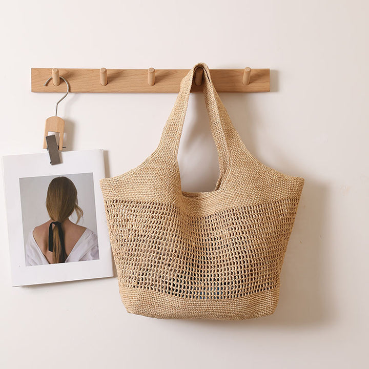 Handcrafted Mesh Tote Bag Made from Sustainable Material Bowlift