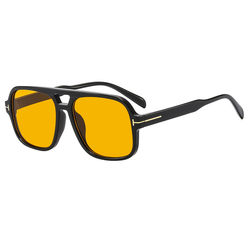 Ladies square designer glasses with delicate frame and modern plastic material Bowlift