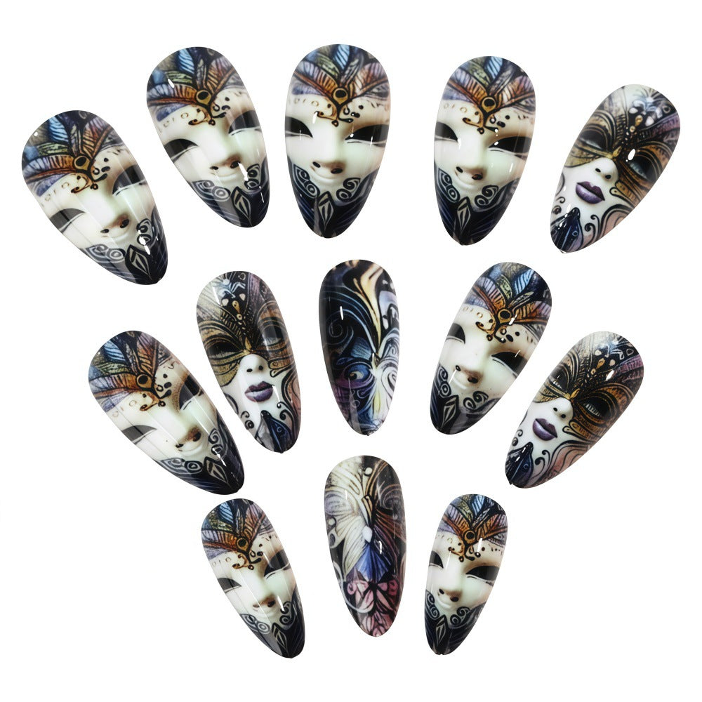 Creatively designed nail art Bowlift