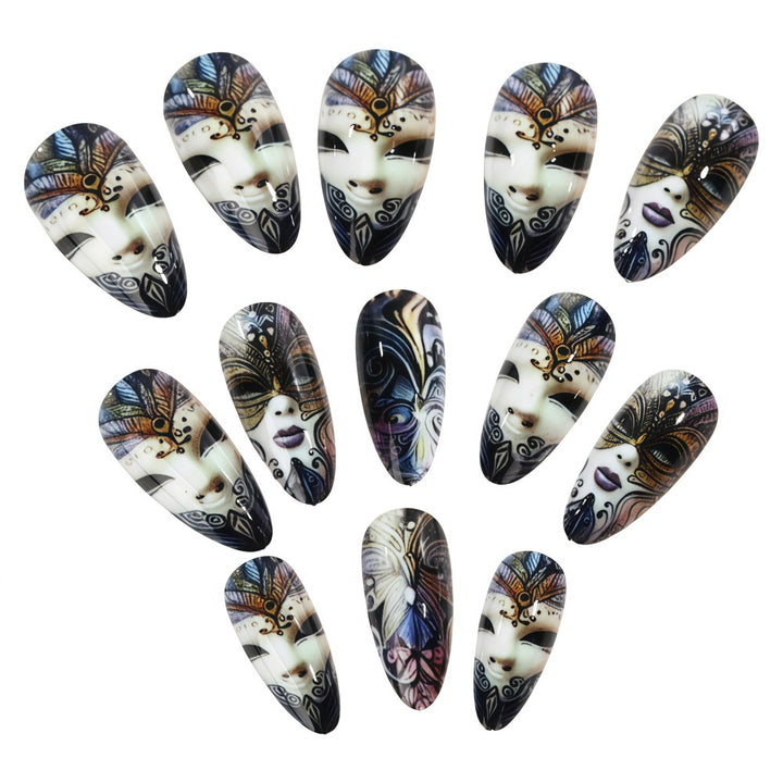 Creatively designed nail art Bowlift