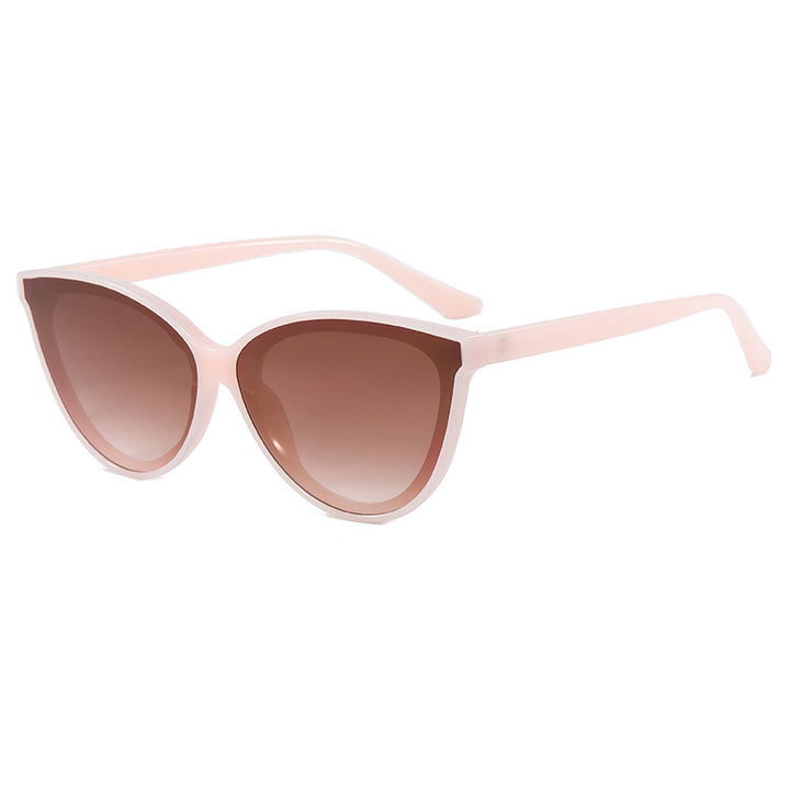 Women's Stylish Cat-Eye Sunglasses with UV Protection and Lightweight Frame Bowlift