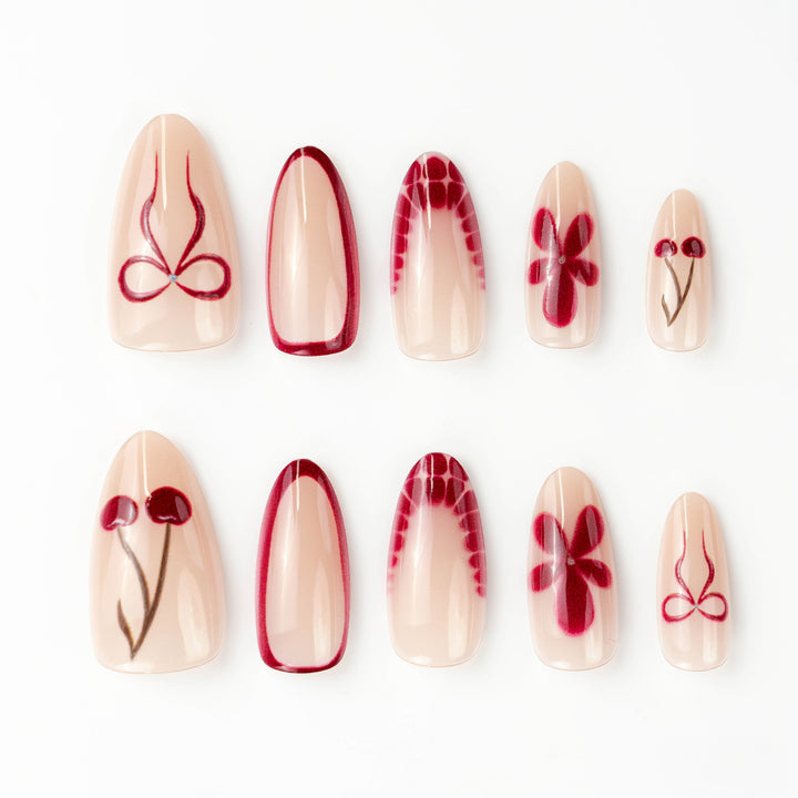 Elegant and creative nail art set Bowlift