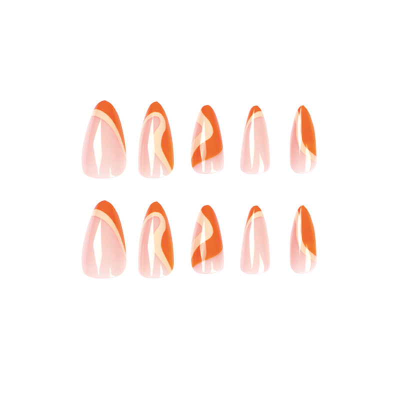 Artful Stiletto Press-On Nails Bowlift
