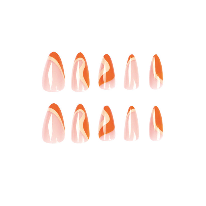 Artful Stiletto Press-On Nails Bowlift