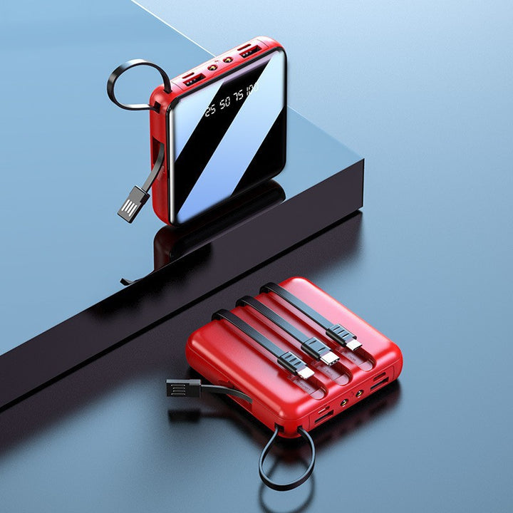 Portable Smart Powerbank with High-Tech Digital Charge Indicator Bowlift
