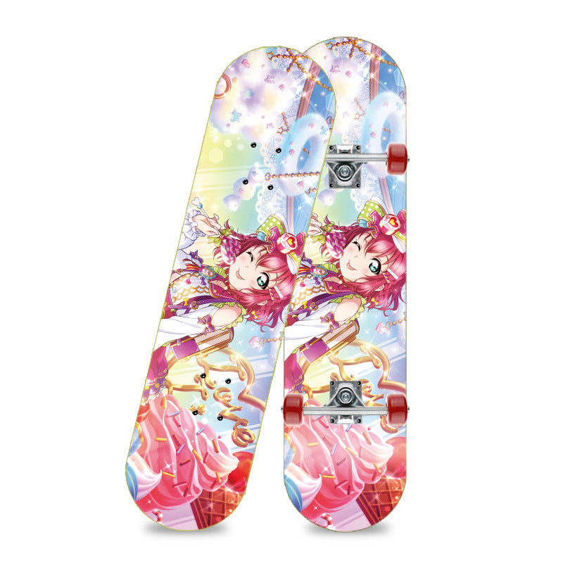 Unicorn Themed Skateboard Bowlift