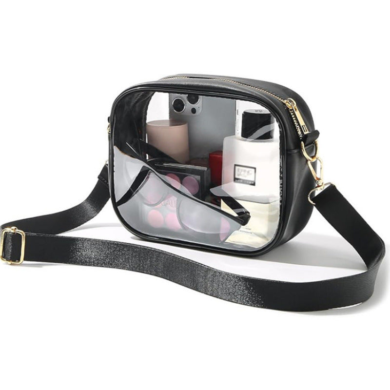 Transparent Cosmetic Shoulder Bag Bowlift