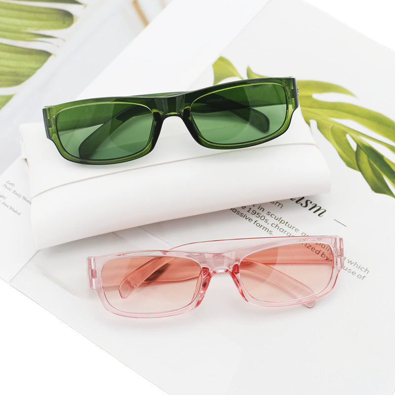 Women's fashionable sunglasses in stylish rectangular design Bowlift