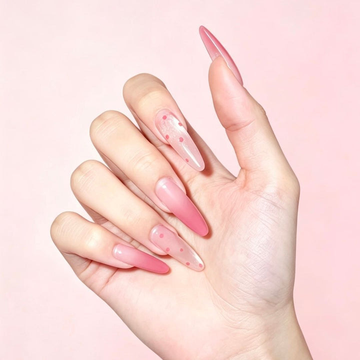 Artistic Long Stiletto Nail Enhancements Bowlift
