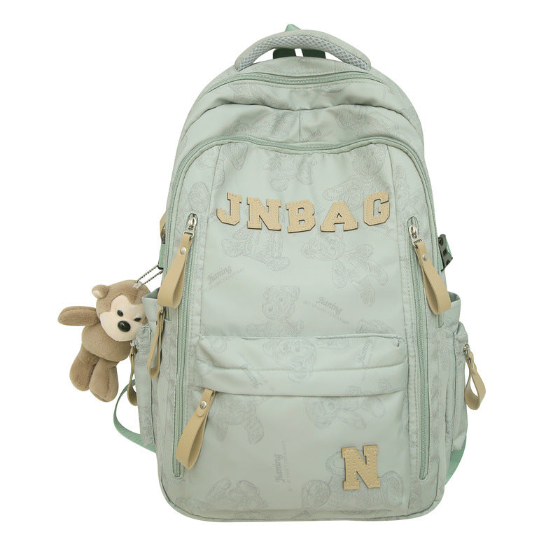 Cute Animal-Themed School Backpack Bowlift
