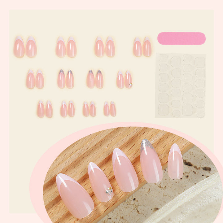 Premium Glossy Press-On Nail Collection Bowlift