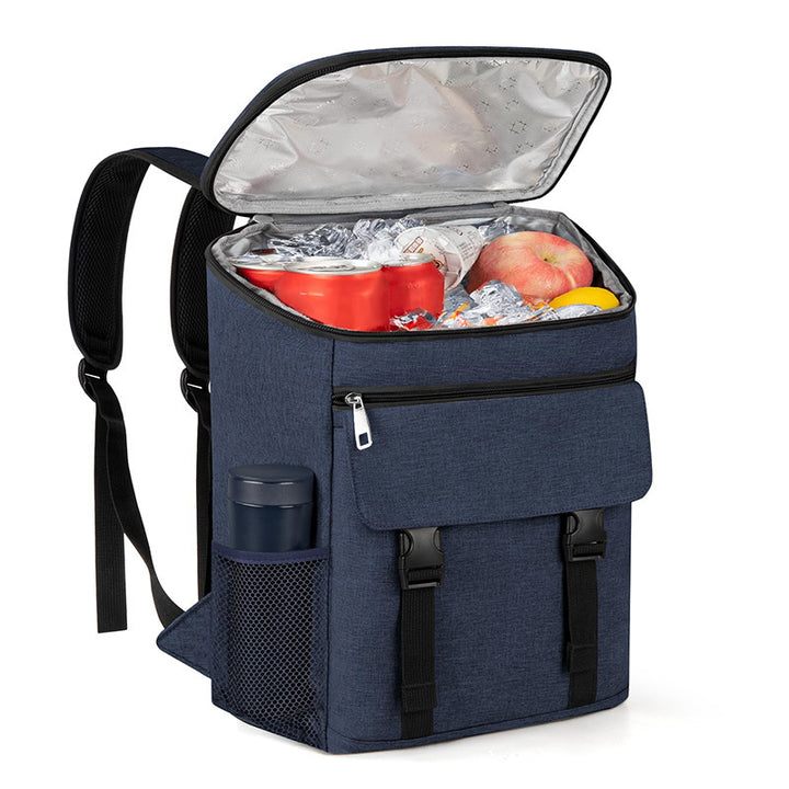 Cooler backpack with multifunctional interior Bowlift