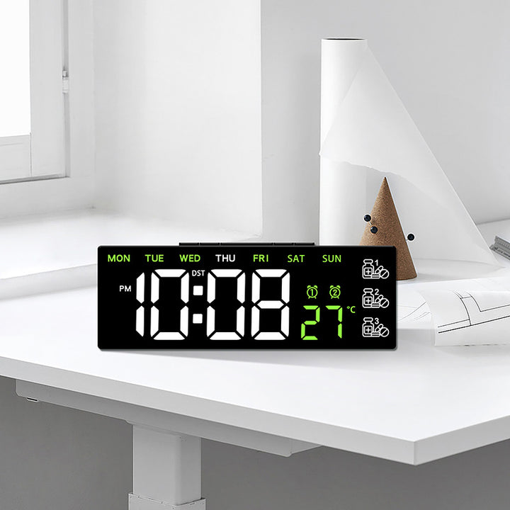 Digital multifunctional alarm clock with weather station and alarm functions Bowlift