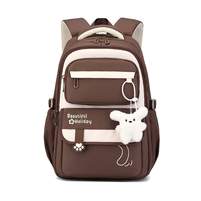 Practical school backpack with multiple compartments Bowlift