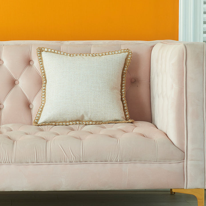 Decorative Fringed Cushion